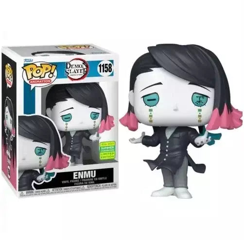 Funko Pop Demon Slayer Nezuko Kamado 868 # Mitsuri Kanroji 1306 # Inosuke Hashibira 875 # Tanjiro Kamado 867 # Enmu 1158 # Brinquedos modelo