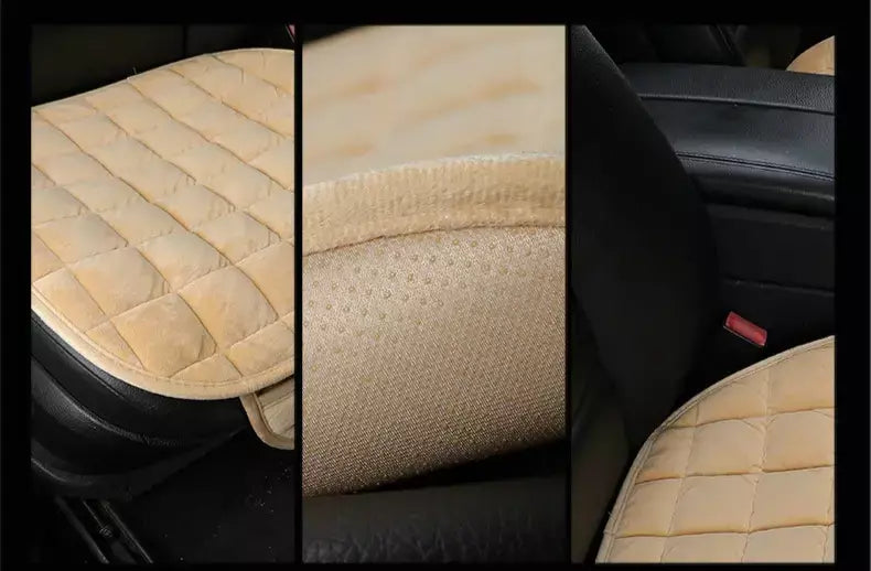 Universal inverno quente capa de assento de carro almofada anti-deslizamento assento da cadeira dianteira almofada respirável protetor de assento de carro capas de assento para carros