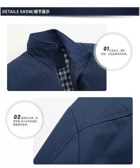 LONSDALE-Jaqueta Bomb bordada slim fit masculina, Gola de Beisebol, Alta Qualidade, Moda Casual, Primavera e Outono, M-6XL