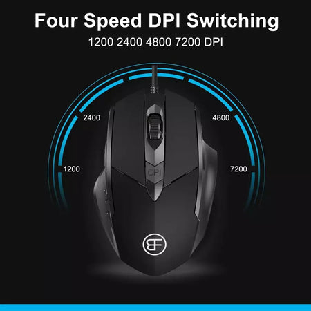 Rato de jogo com fio usb ratos mecânicos usb luz luminosa mouse óptico gamer ratos para computador portátil jogo