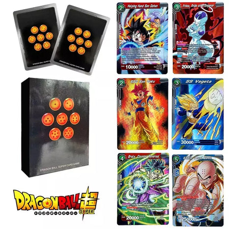 Cartão brilhante Dragon Ball Super Saiyan Goku 2025 - Série de autógrafos assinados Son Goku, cartão comercial colecionável clássico para adultos