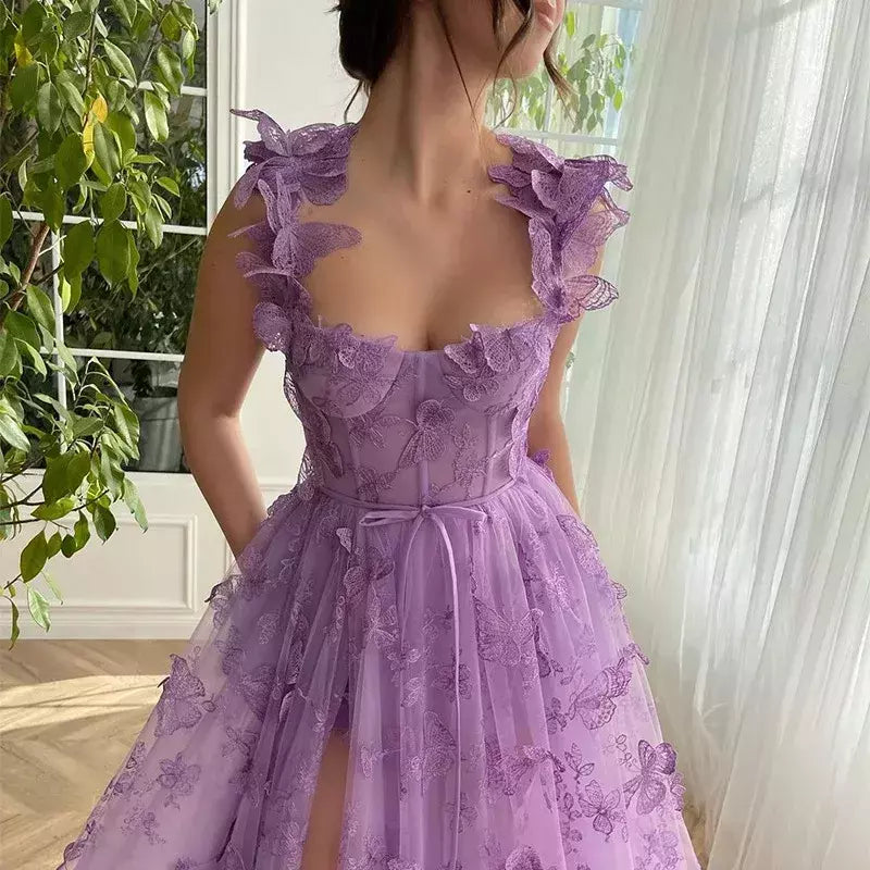 Vestido de renda linha A, alta qualidade, até o chão, trem de capela, boêmio, design real, tamanho grande, vestido de noite, estilo vintage, elegante