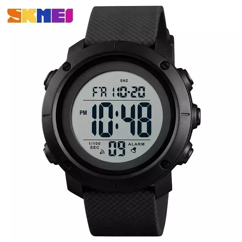 Skmei 1426 montre masculino despertador moda relógio digital relogio masculino esporte relógio masculino marca de luxo 5bar relógios à prova dwaterproof água