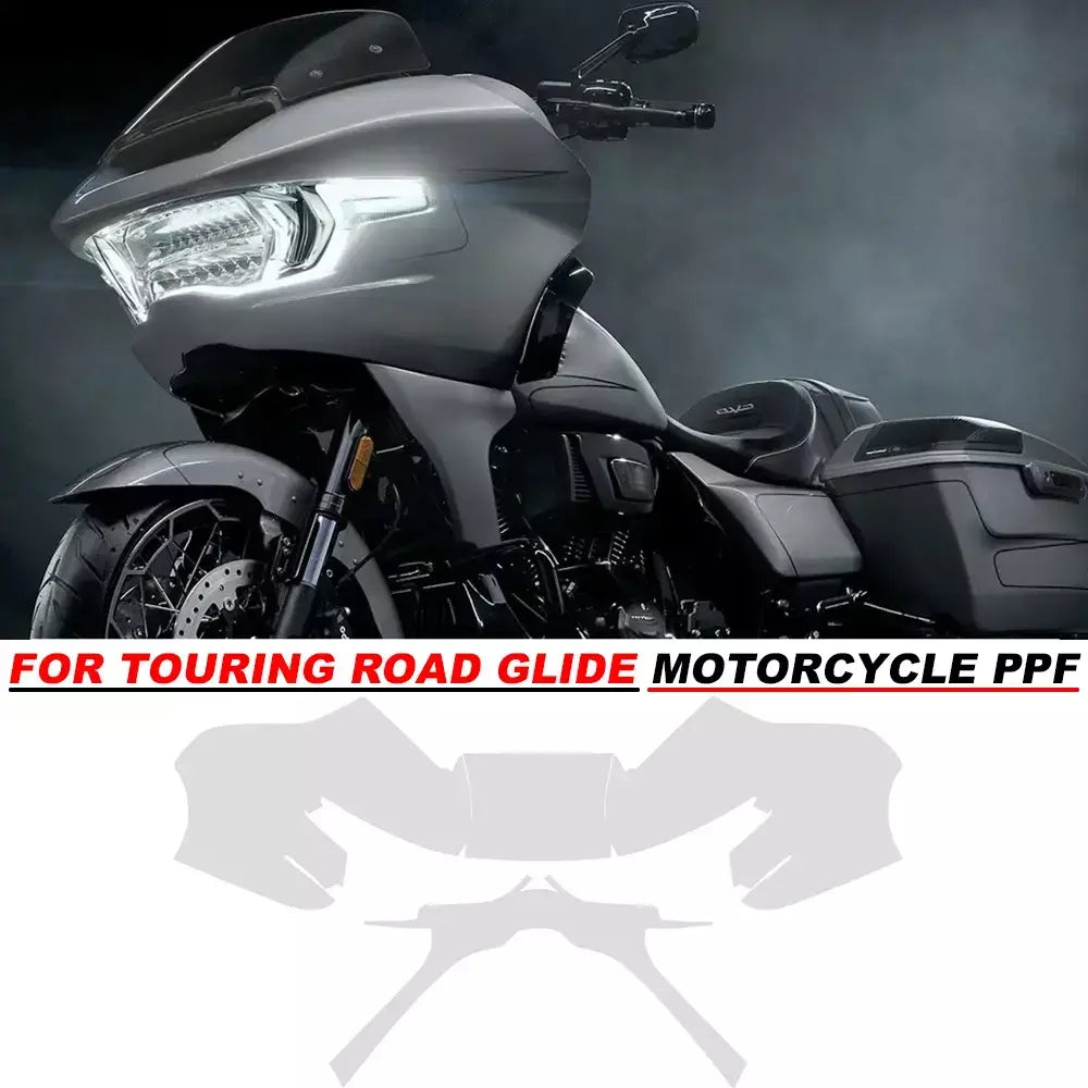 Anti-risco para harley touring road glide ppf filme de proteção de pintura road glide tpu proteção do corpo da motocicleta 2024-2025