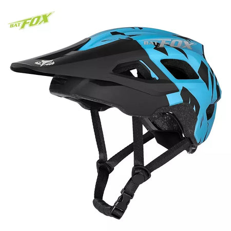Batfox capacete de bicicleta mtb ajustável, leve, respirável, forro confortável, esportes ao ar livre, chapéu seguro para homens e mulheres, capacete de ciclismo