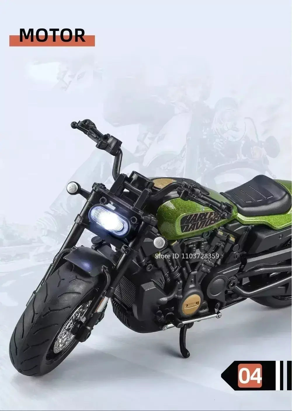 1:12 sportster modelo de brinquedo motocicletas liga diecast nijia ZX-6R motos som luz absorção choque pneus borracha crianças presente