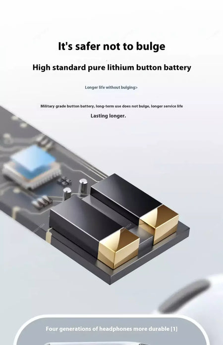 Xiaomi fone de ouvido sem fio bluetooth design elegante qualidade de som superior bateria de longa duração ajuste confortável para ouvir durante todo o dia