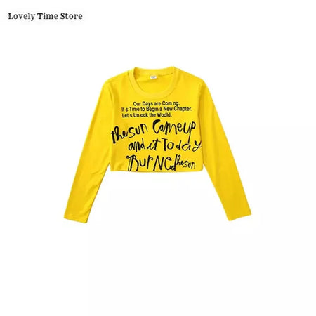 Meninas hip hop letras colheita topo graffiti joggers calças crianças k-pop roupas de dança de rua conjunto crianças menina grupo streetwear traje