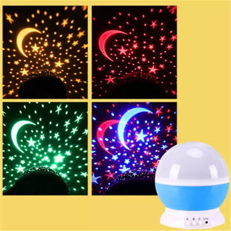 LED Rotating Night Light Projector, Céu Estrelado, Star Master, Crianças, Crianças, Sono, Romântico, USB, Lâmpada, Presentes para Criança