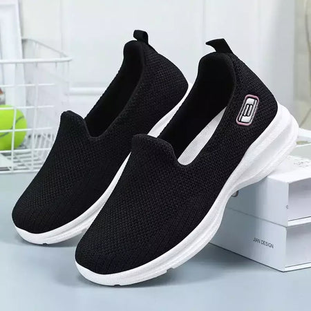 Sapatos confortáveis para mulheres, sapatilhas de balé, sapatilhas para meias, tênis casual, sapatos femininos, primavera