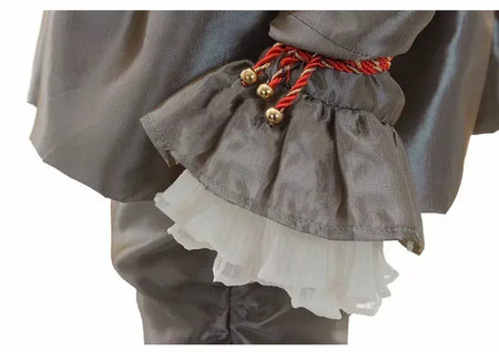 Anime noite palhaço coringa adulto pennywise cosplay traje halloween palhaço stephen king masculino feminino cos ternos roupa uniforme festa