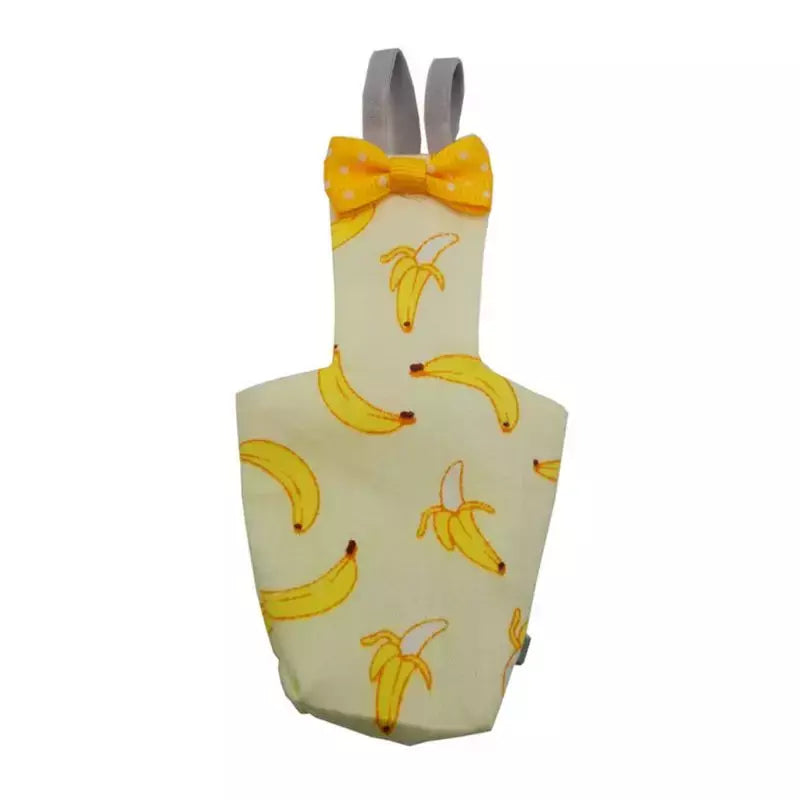 Papagaio fralda com laço bonito colorido fruta floral cockatiel pombos pequeno médio grande aves de estimação vôo terno roupas lavável