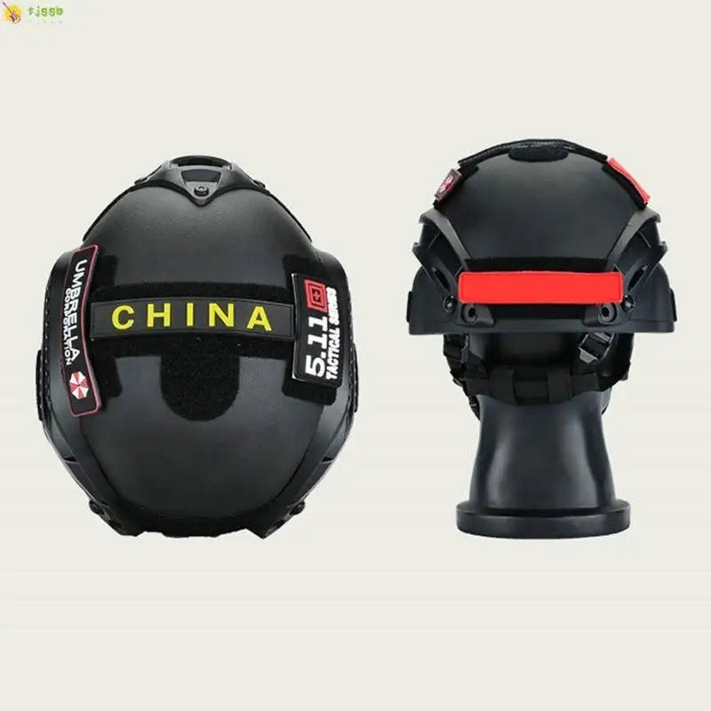 Capacete militar crianças adultos cs guerra jogos cosplay esportes ao ar livre abs engrossado camuflagem capacete do exército cabeça equipamentos de proteção
