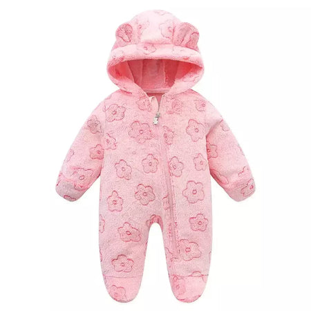 Roupas de bebê recém-nascido flanela outono inverno bebê meninos meninas macacão dos desenhos animados recém-nascido bodysuit macio quente para bebês 0-12m
