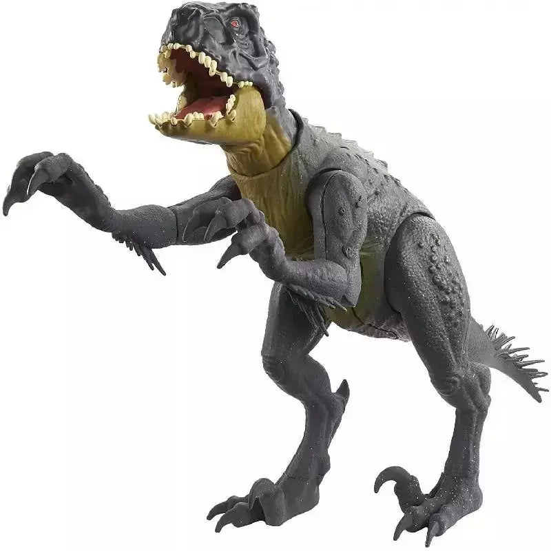 40cm jurassic world escorpião tiranossauro rex batalha stinger dinossauro figura de ação movimento sonoro articulações brinquedo para meninos presente natal