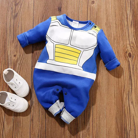 Bebê menina menino traje anime roupas recém-nascidos macacão infantil luffy akatsuki vegeta cosplay macacão da criança traje de halloween 0-18m