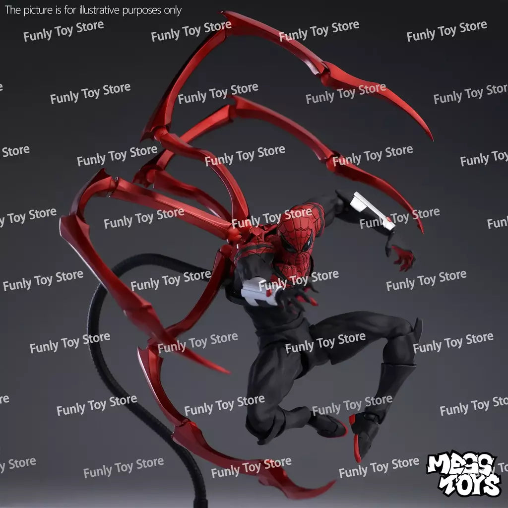 Em estoque brinquedos bagunça superior homem aranha médico polvo peter parker messtoys homem aranha vizinho anime figura de ação presentes brinquedos