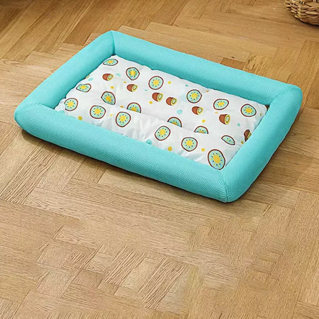 Madden verão resfriamento pet gato cama almofada de gelo cão dormir tapete quadrado para filhote de cachorro cães gatos canil para animais de estimação qualidade superior fresco frio
