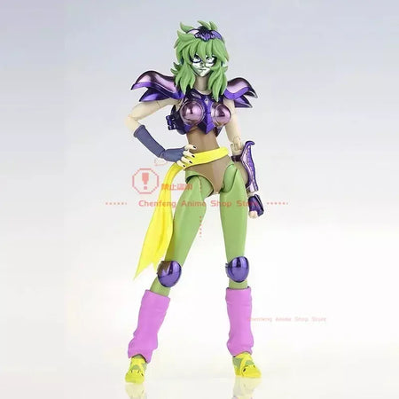 GoodTony/GT Saint Seiya Mito Pano EX Athena Saori Kido Águia Marin Ophiuchus Shaina Prata Cavaleiros do Zodíaco Figura de ação