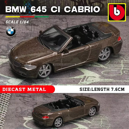 Bburago 1:64 ônibus volkswagen porsche ford mustang audi bmw liga carro de luxo fundição modelo de carro brinquedo coleção presente