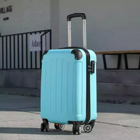 Conjunto de malas rolantes e bolsas de viagem com rodas giratórias 20 '' maleta de bagagem com carrinho de cabine grande capacidade