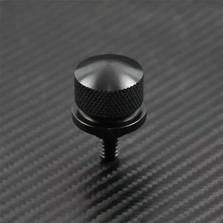 Universal motocicleta traseiro fender assento parafuso porca guia kit de montagem botão capa para harley dyna sportster xl touring flhr softail