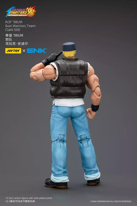 Joyotoy original rei dos lutadores 98um figura de ação kof 98um ikari guerreiros equipe herói 1/18 jogo estatueta modelo brinquedos personalizados