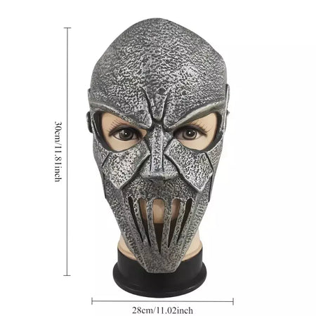 Máscara de látex de palhaço Heavy Metal Rock Slipknot Horror Skull Taylor Halloween Costume Prop perfeito para cosplay, festas, festivais