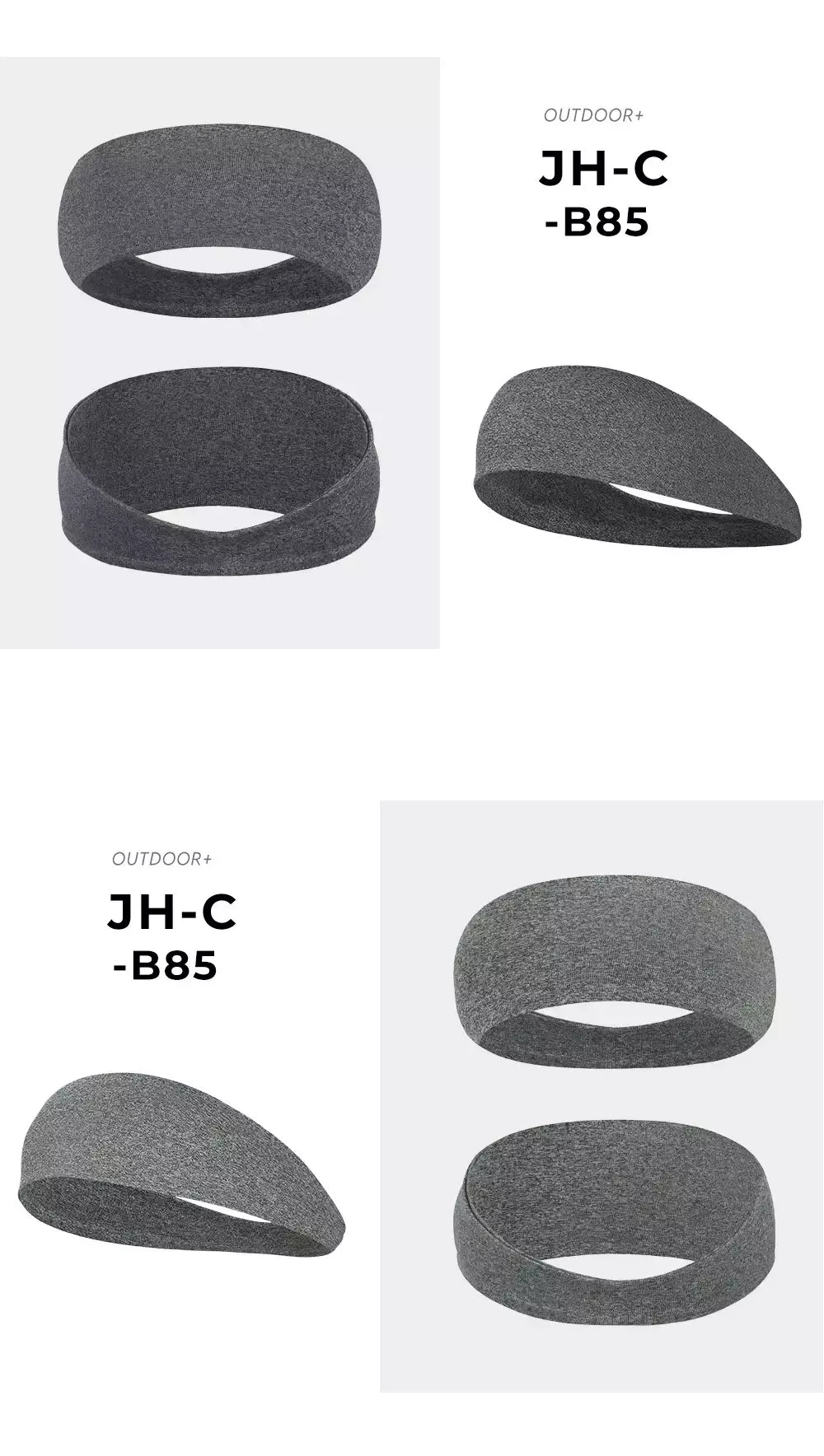 Elastic Absorbent Sports Headband para homens e mulheres, bandagem de cabelo, suor, corrida, fitness, ciclismo, corrida, tênis, ioga, academia