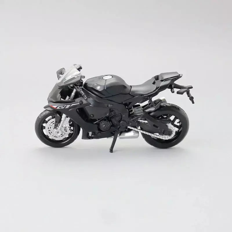 Motocicleta liga e plástico modelo brinquedo, Caipo GSX-R1000 YZF-R1 Vespa 200, 1:18