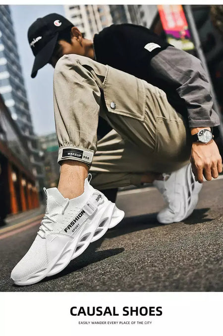 Venda quente moda roxo tênis casuais das mulheres dos homens lâmina tênis de corrida tamanho grande 48 luz respirável sapatos esportivos masculino malha tênis