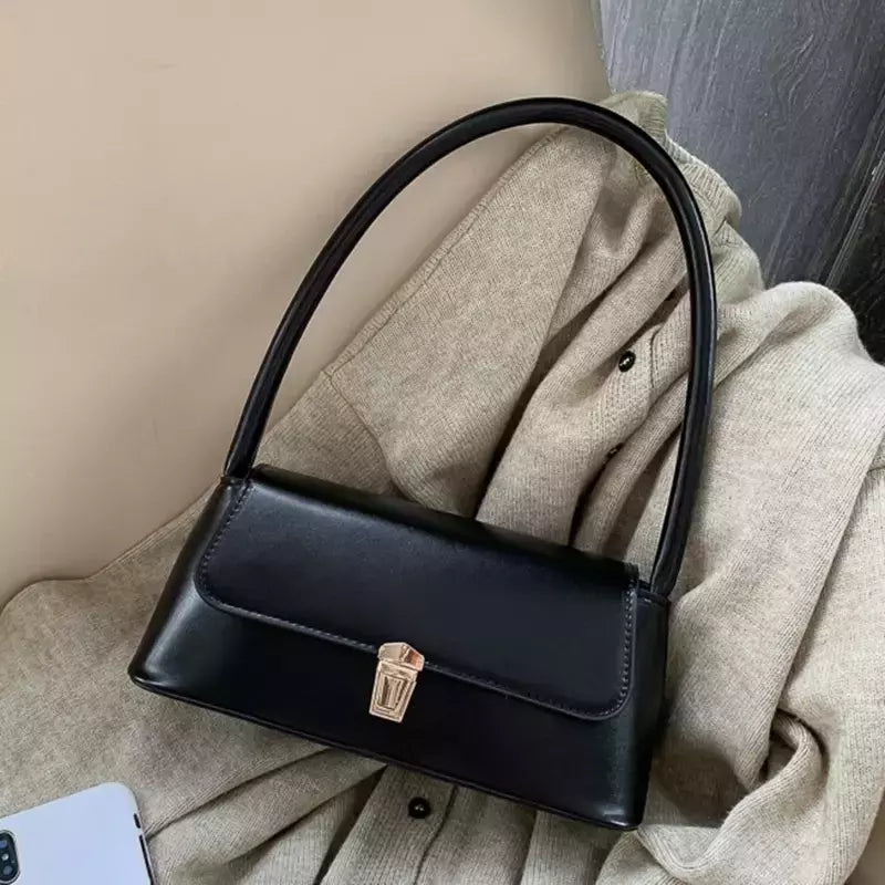 Bolsas Crossbody monocromáticas para mulheres, bolsa de ombro, bolsas axilas, bolsa feminina, marca de luxo, design de moda, 2023
