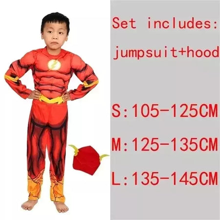 Super-herói homem aranha capitão américa homem de ferro thor hulk batman cosplay traje muscular bodysuit macacão para crianças festa de halloween