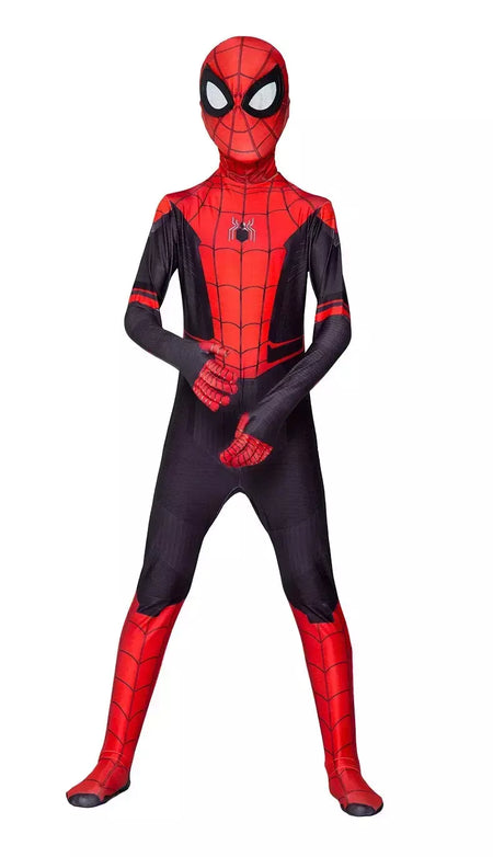 Crianças super-herói spiderman cosplay traje homem de ferro pantera negra zentai macacão bodysuit trajes de festa de halloween para meninos meninas