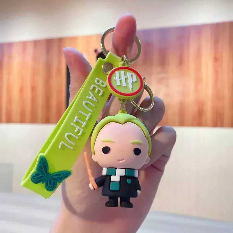 Harried potter chaveiros hermione ron voldemort boneca chaveiro filme periféricos bonito chaves do carro chaveiro brinquedos para casais crianças