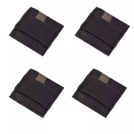 Alça de chicote de fios para fone de ouvido tático, organizador elástico, chicote de fios, gancho, adesivo, capacete, colete, acessórios