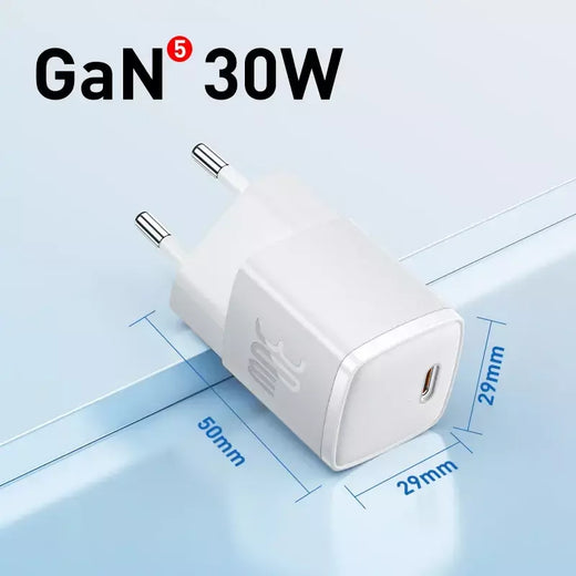 Baseus 30w gan carregador pd carregador para iphone 15 14 13 12 11 xs max carregador rápido pd3.0 qc3.0 carregador de telefone tipo c comprimidos carregador