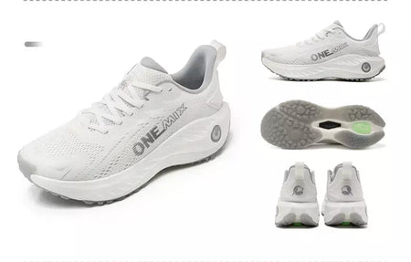 Onemix tênis de corrida casual respirável verão sapatos de corrida dos homens leves sapatos de ginásio ao ar livre masculino almofada sapatos esportivos