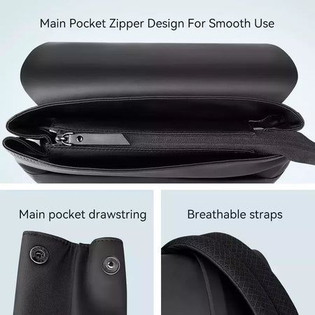 Mark Ryden-Mochila impermeável para laptop de grande capacidade para homens, mochilas casuais masculinas, bolsa de viagem de negócios, mochilas escolares de 15,6";;VERDADEIRO;;"MR 1622 BLACK,16 polegadas