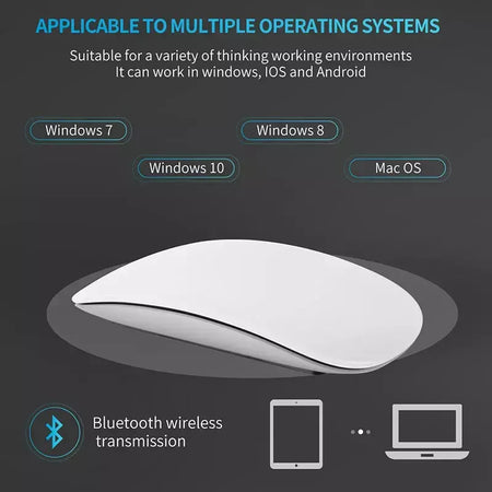 Xiaomi bluetooth mouse sem fio recarregável silencioso multi arco toque ratos ultra-fino mouse mágico para portátil ipad mac pc macbook