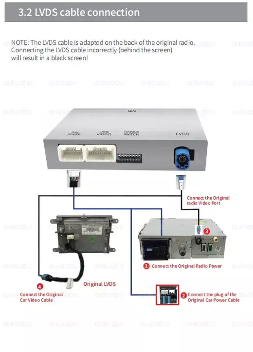 KIT de carro sem fio Android Auto pour Cristaux SMEG Picasso C4 C5 DS4 DS3 DS5 308 508 5008 3008 Acessório multimídia
