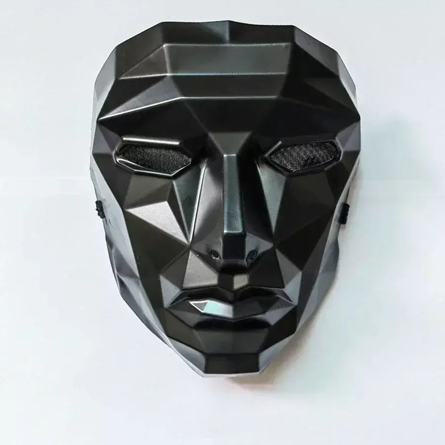 1pc máscara facial de gato de halloween-máscara de festa de forma especial, cosplay de férias, decoração de festival, acessório de fantasia quente