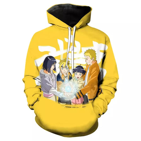 Bandai 2024 novo anime europeu e americano naruto série 3d impressão digital camisola com capuz das mulheres dos homens casual hoodie