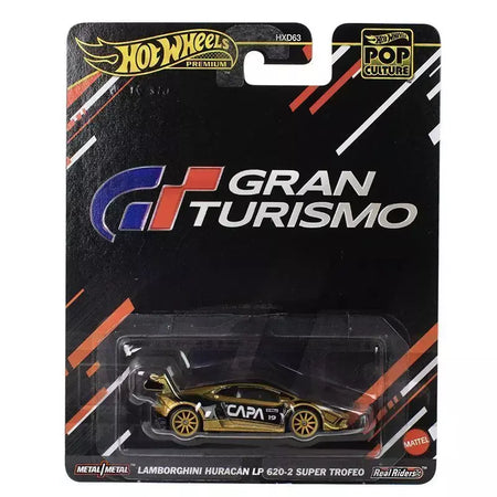 Original rodas quentes 2025 cultura pop Hxd63-L série lamborghini de volta para o futuro modelo de carro crianças brinquedos modelo carro coleção presente