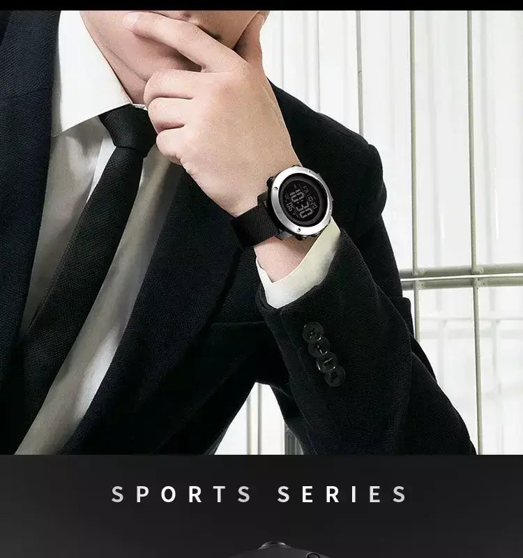Skmei 1426 montre masculino despertador moda relógio digital relogio masculino esporte relógio masculino marca de luxo 5bar relógios à prova dwaterproof água
