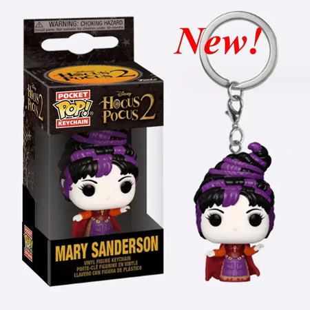 Novos chaveiros funko disney demona princesa bella ariel alice anna elsa bell jack sally ponto figura de ação brinquedos ornamentos