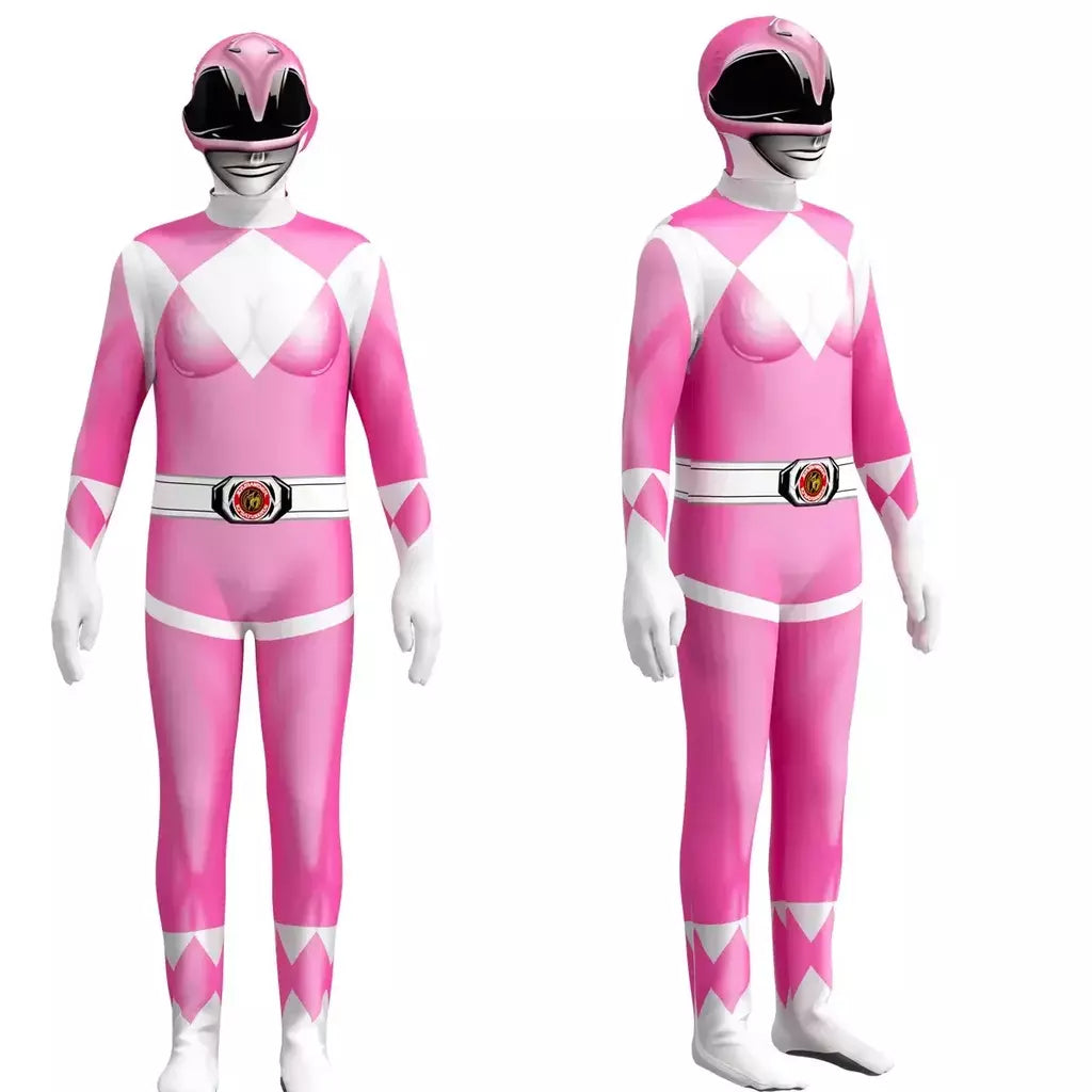 Power samurai sentai shinkenger rangers traje adulto crianças super-herói cosplay festa de aniversário de halloween macacão zentai terno