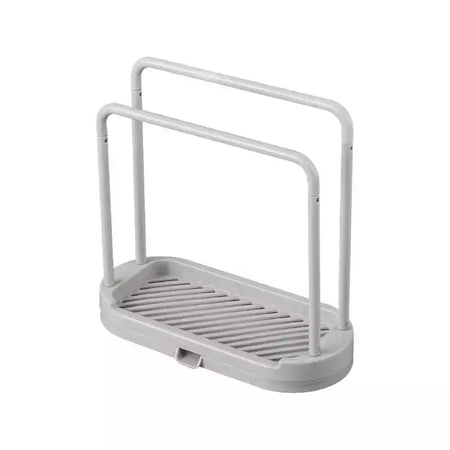 Suporte de drenagem de pano de cozinha acessórios de cozinha pia prateleira de drenagem cesta de armazenamento de drenagem para esponja pano bola de arame