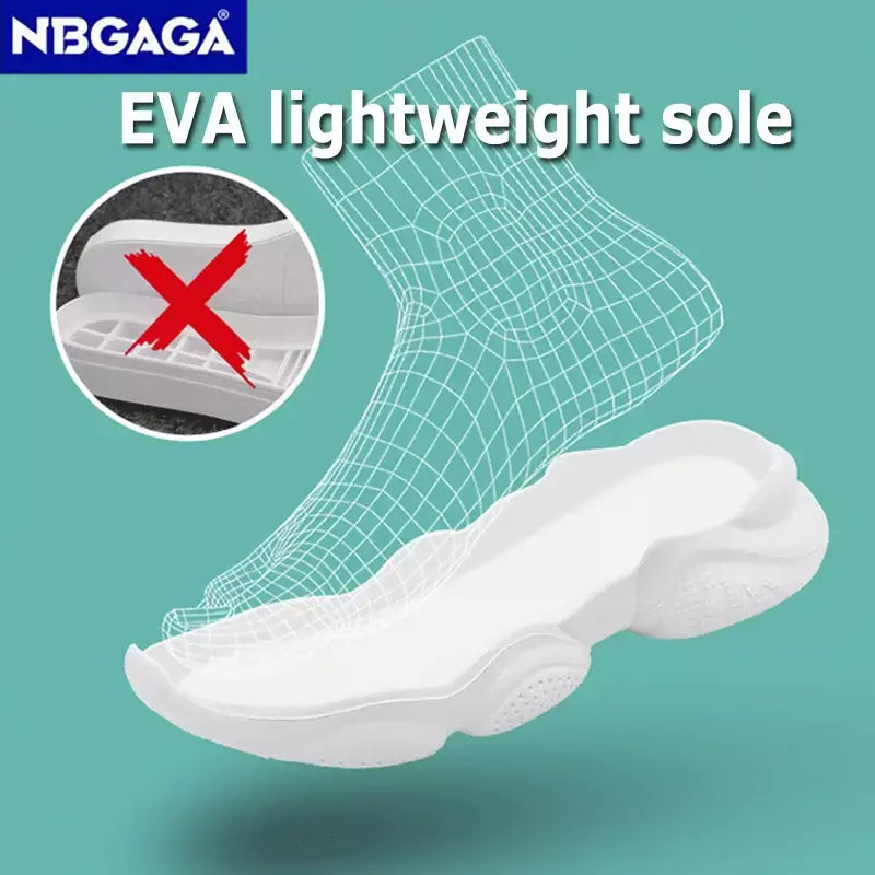 Branco crianças sapatos para meninos e meninas moda crianças confortáveis tênis respiráveis antiderrapante escola casual calçado de caminhada