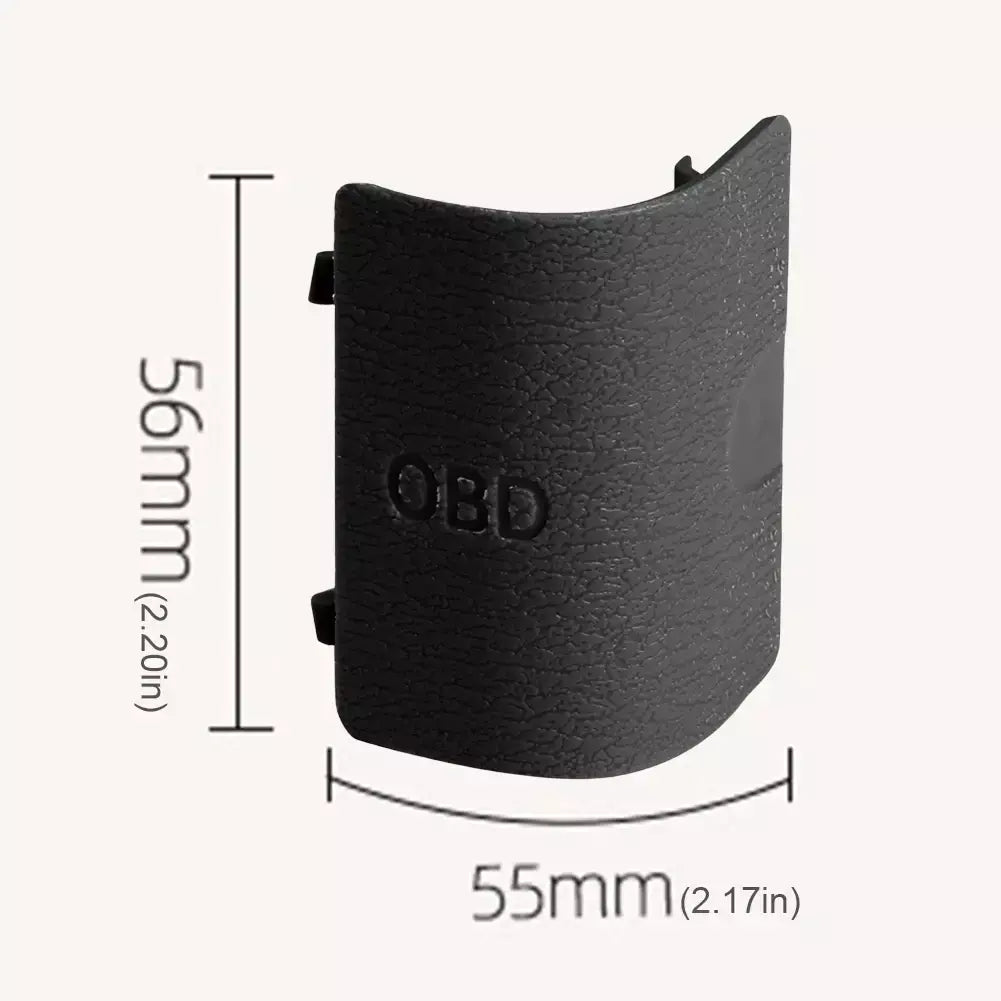Interior do carro OBD Plug Tampa Guarnição Cap, Tampa do painel do pontapé, OBD2 Diagnóstico Plug Capa para BMW F25 X3 F26 X4 LHD, 51439190686, 51437243111